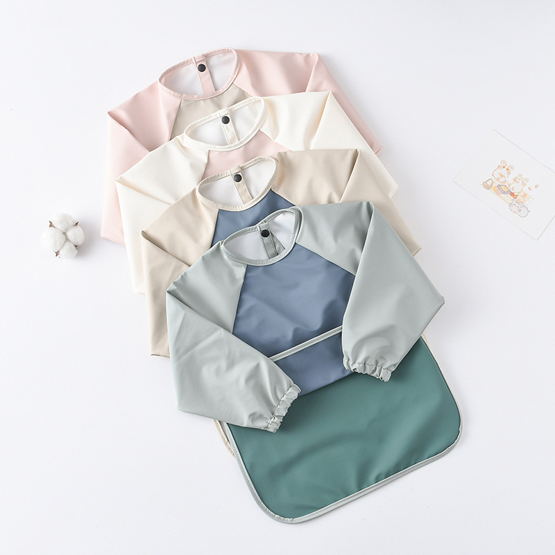 キッズベビー長袖PUよだれかけ子供幼児アートクラフト防水食事 - Art Craft 3 Year Old のレビューと価格