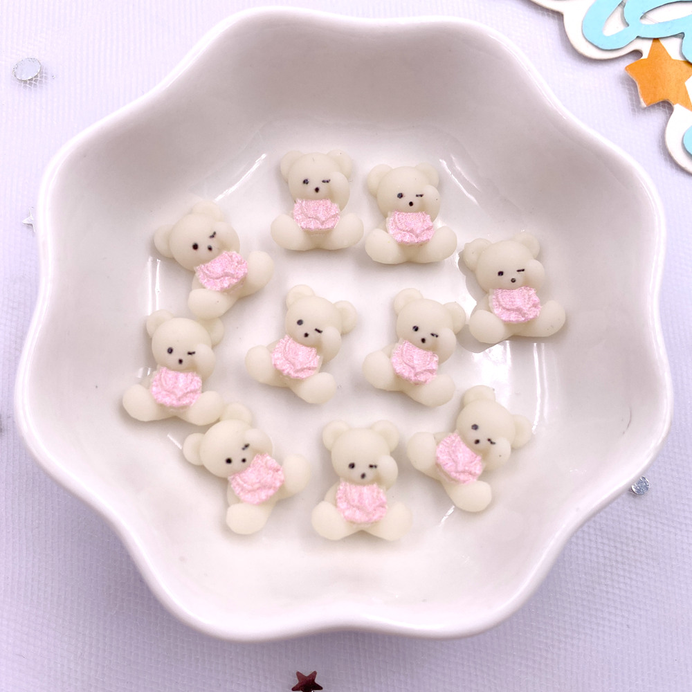 30 個樹脂かわいいカラフルな 3D ミニベビークマ結婚式ネ - Art Craft 3 Year Old のレビューと価格