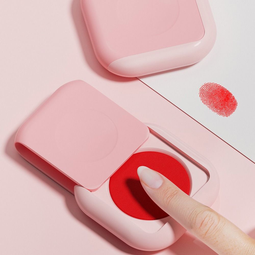 クリアスタンピングミニ指紋インクパッド 指紋認証用 偽造防止 - Stamping Ink Pad のレビューと価格