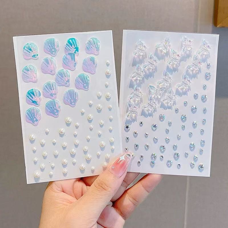 韓国インスタイルマーメイドローズ 3D 蝶電話ケース装飾ライ - Art Craft Decoration のレビューと価格