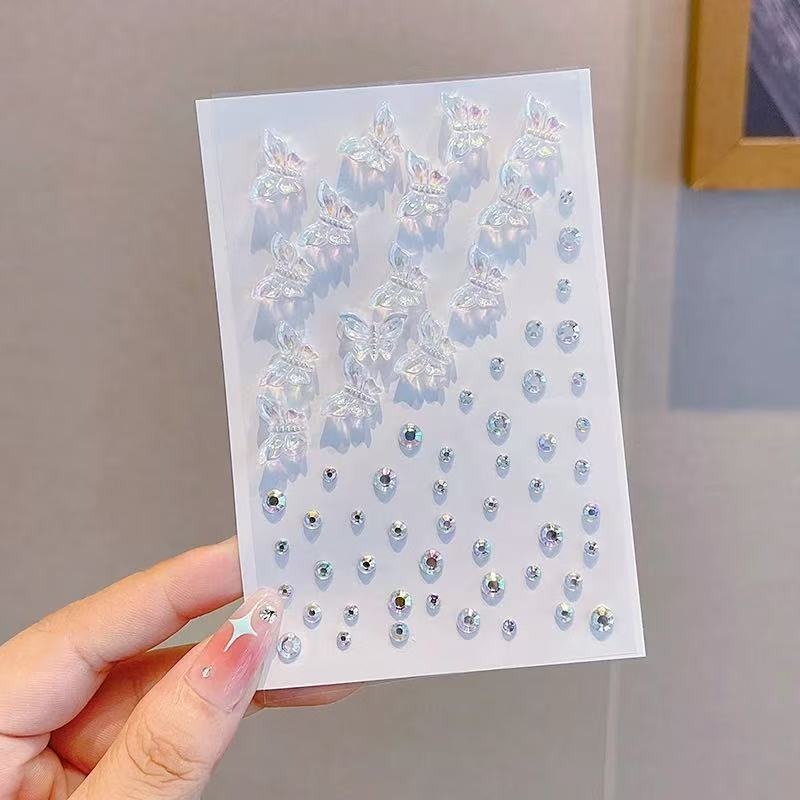 韓国インスタイルマーメイドローズ 3D 蝶電話ケース装飾ライ - Art Craft Decoration のレビューと価格