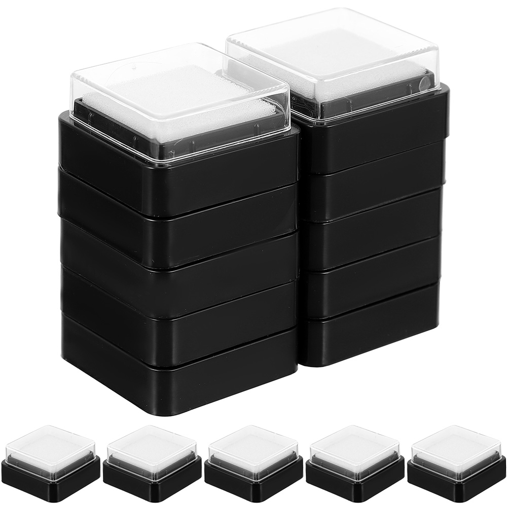 15 個インクパッドインクパッドブランク 3x3CM スタン - Stamping Ink Pad のレビューと価格
