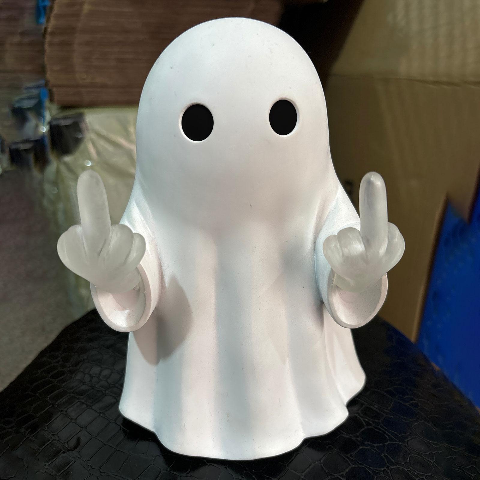 ハロウィンゴーストナイトライトゴーストフィギュア樹脂アートク - Art Craft Night のレビューと価格