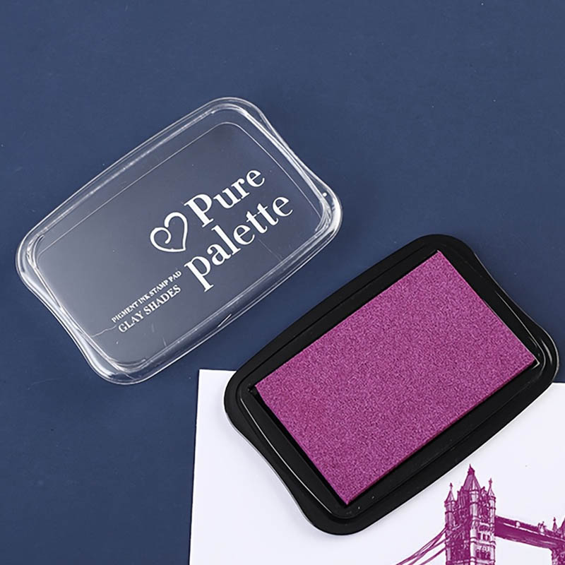 6個入り - レトロな単色スポンジインクパッド - 6つのク - Stamping Ink Pad のレビューと価格