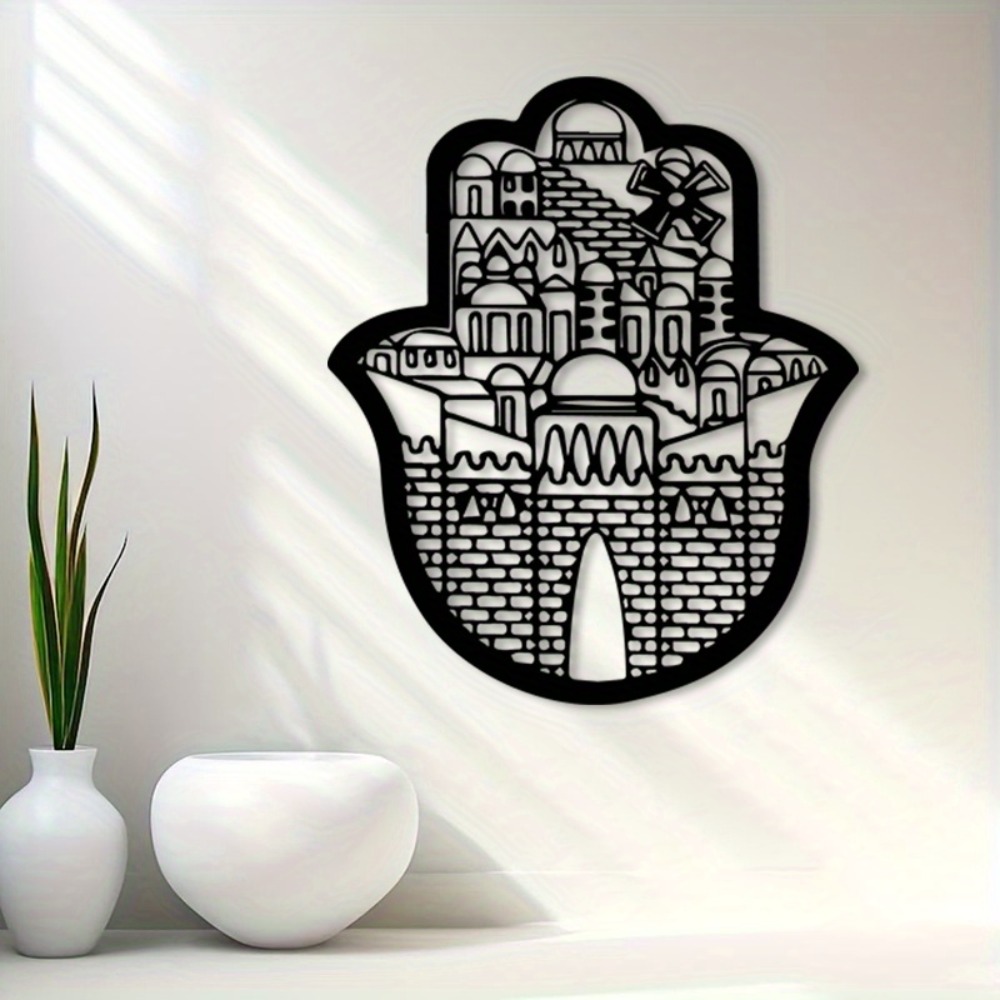 CIFBUY 鉄製ウォールアート イスラム建築 エルサレム聖 - Art & Craft Paper Ideas のレビューと価格