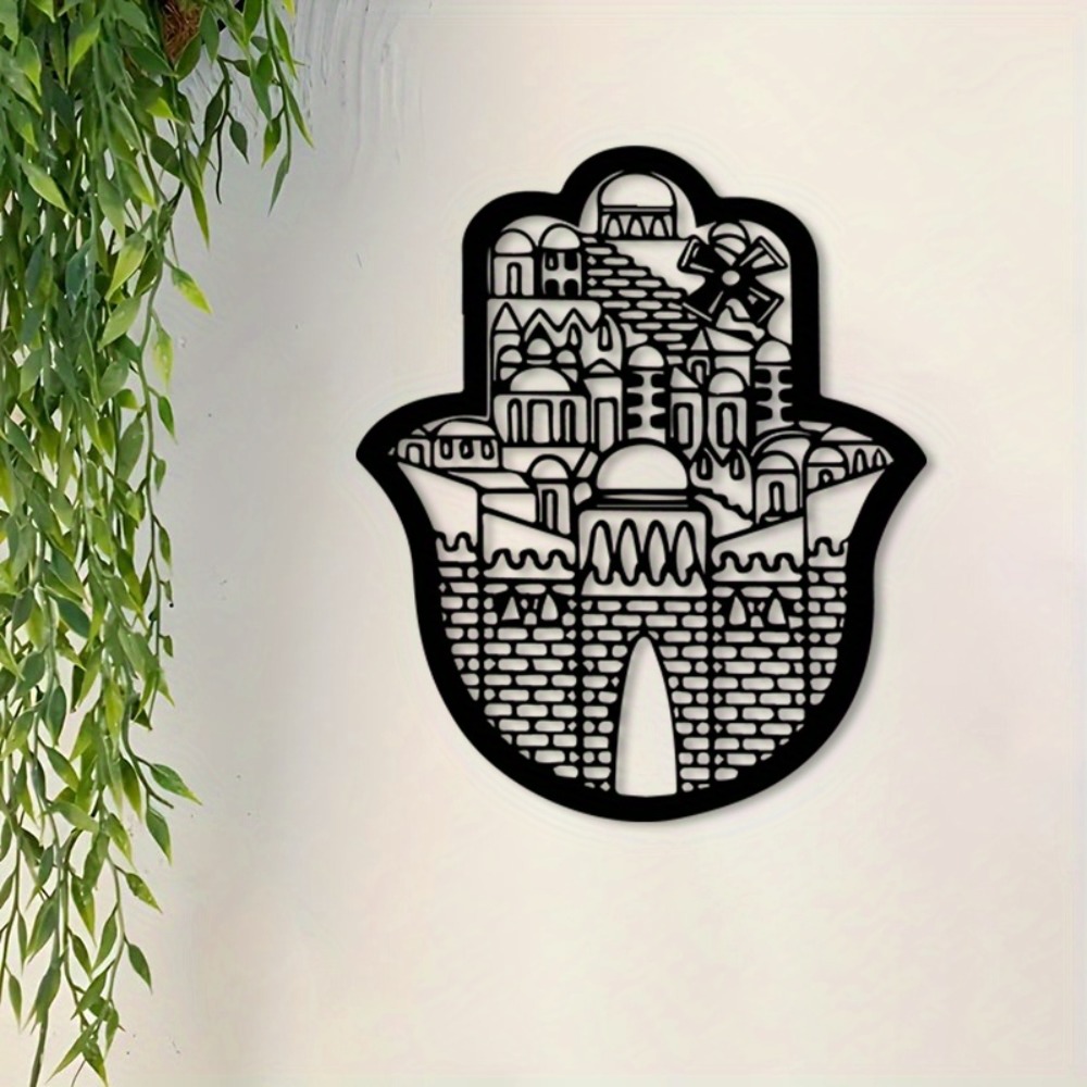 CIFBUY 鉄製ウォールアート イスラム建築 エルサレム聖 - Art & Craft Paper Ideas のレビューと価格