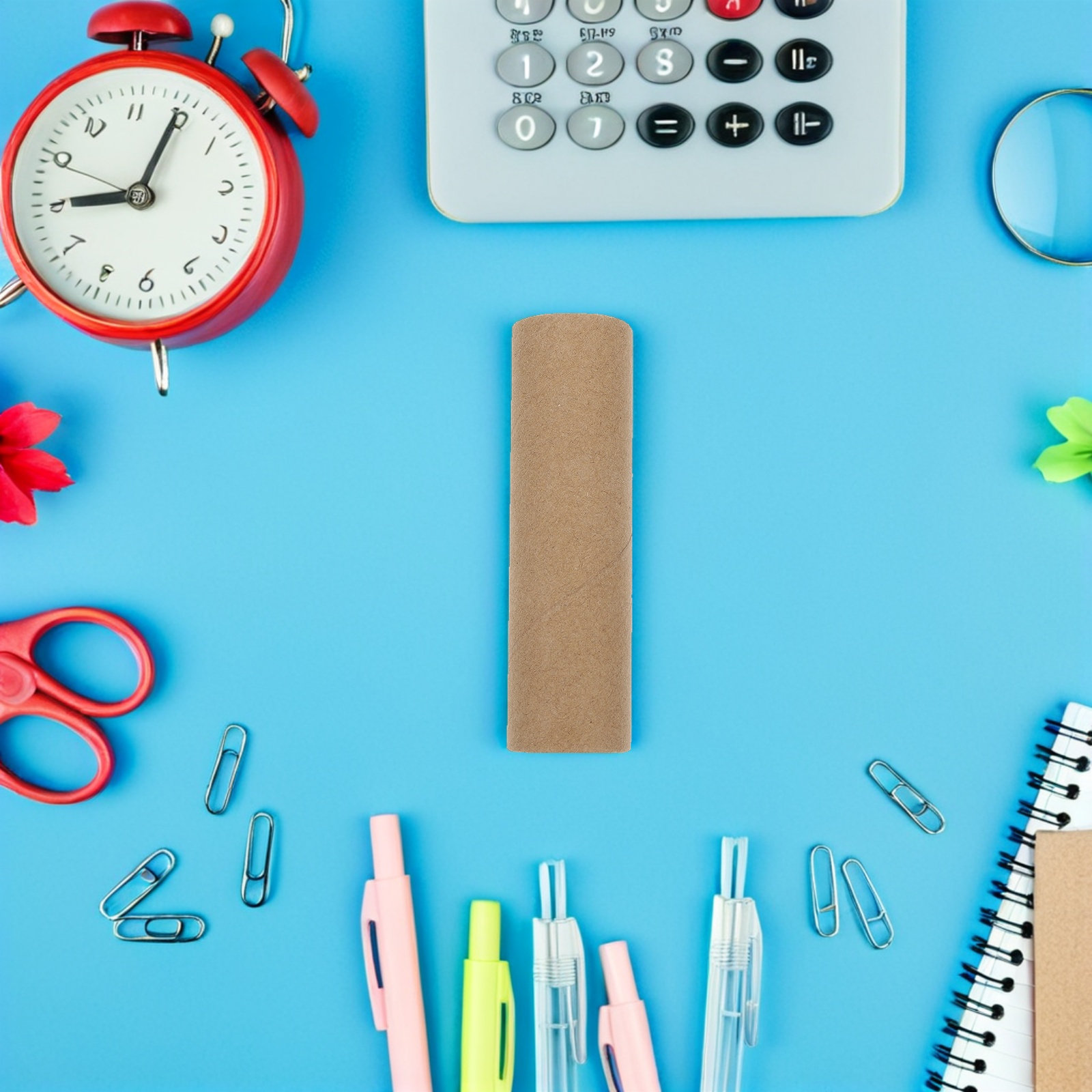 15個入り、クラフト紙製の筒状ロール。DIYクラフト、アート - Art Craft Kids のレビューと価格