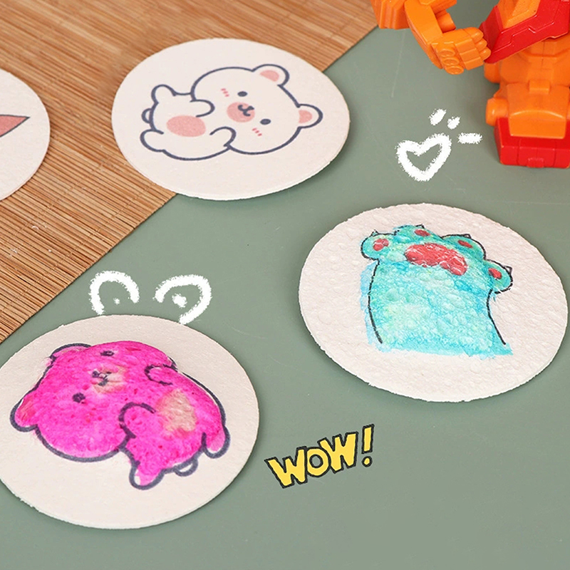 3D マジックふわふわ泡テクスチャ絵画紙子供のための DIY - Art Craft Board のレビューと価格