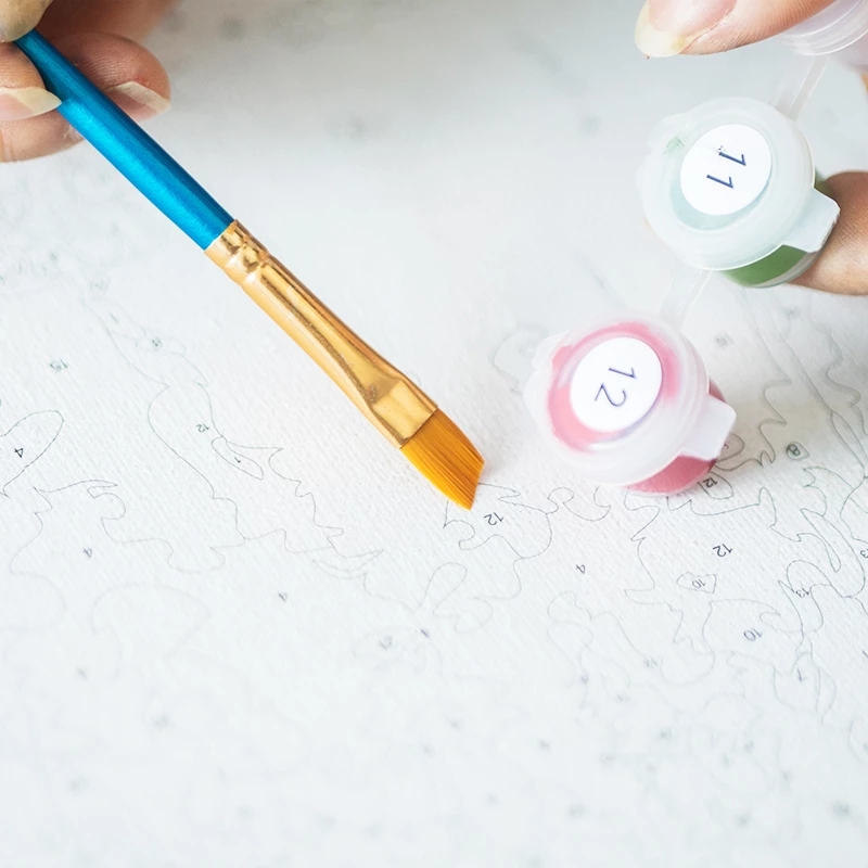 GATYZTORY 夜の海辺 数字で描く絵 大人向けクラフト - Art Craft Night のレビューと価格